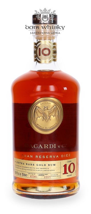 Bacardi Gran Reserva Diez 10-letni / 40% / 0,7l