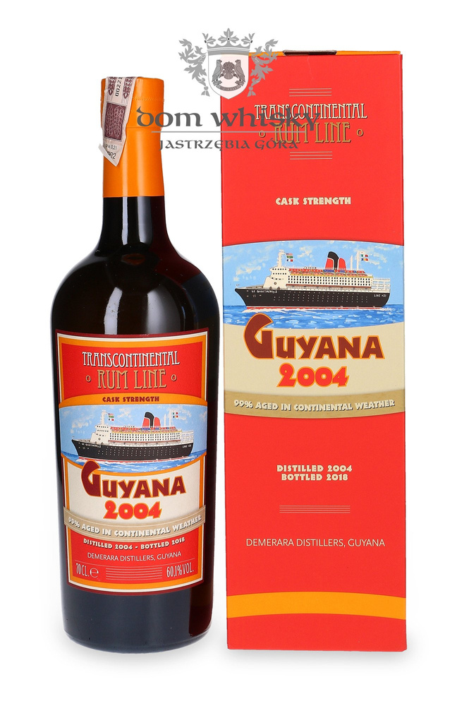 Transcontinental Rum Line 2004 Guyana / 60.1% / 0.7l