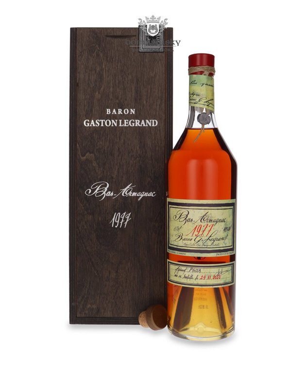 Armagnac Baron Gaston Legrand 1977 (Bottled 2022) / 40% / 0,7l