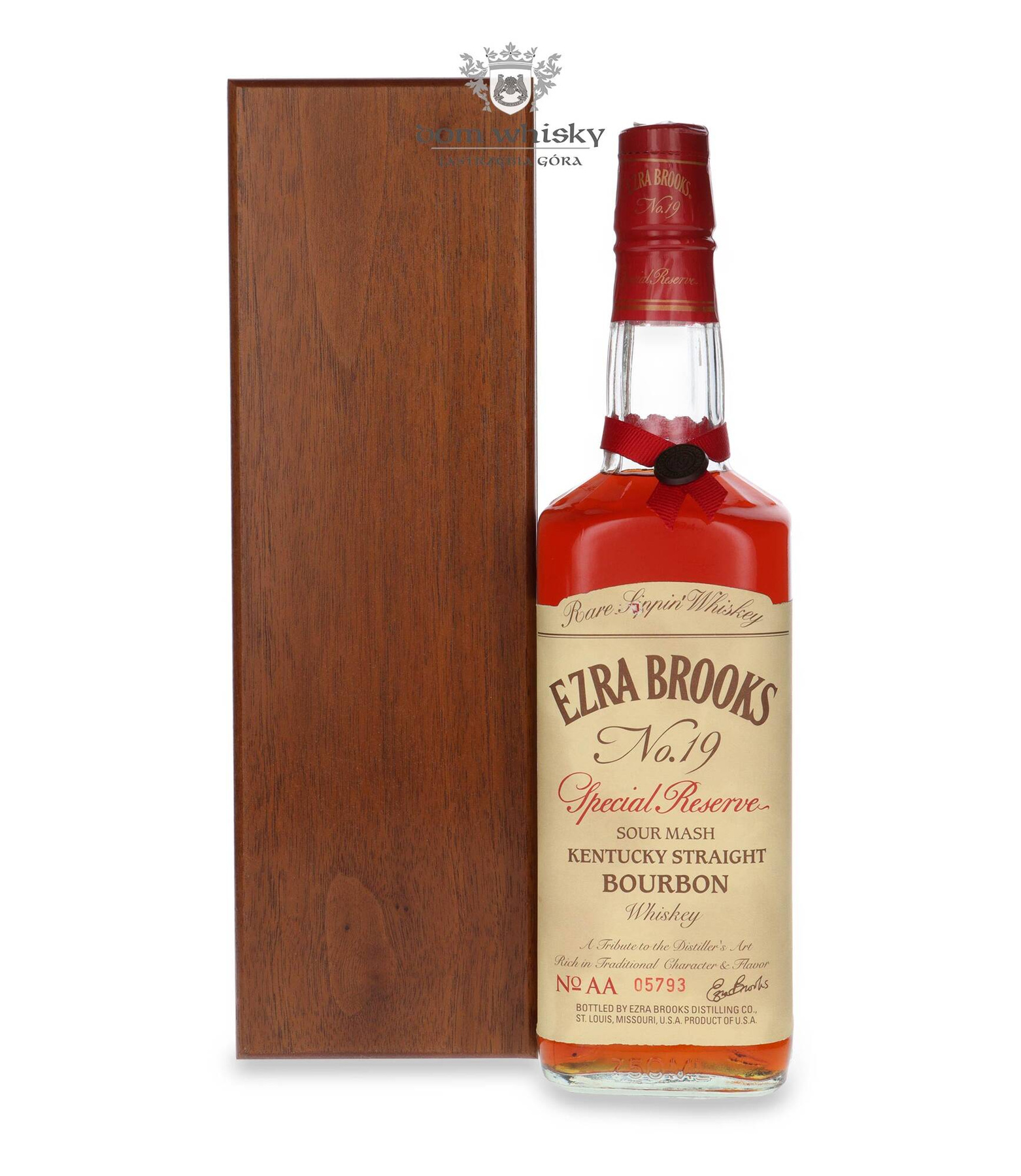Ezra Brooks No.19 Special Reserve木箱入り Ezra Brooks No.19 Special Reserve Bourbon 47% 0,75l USA
