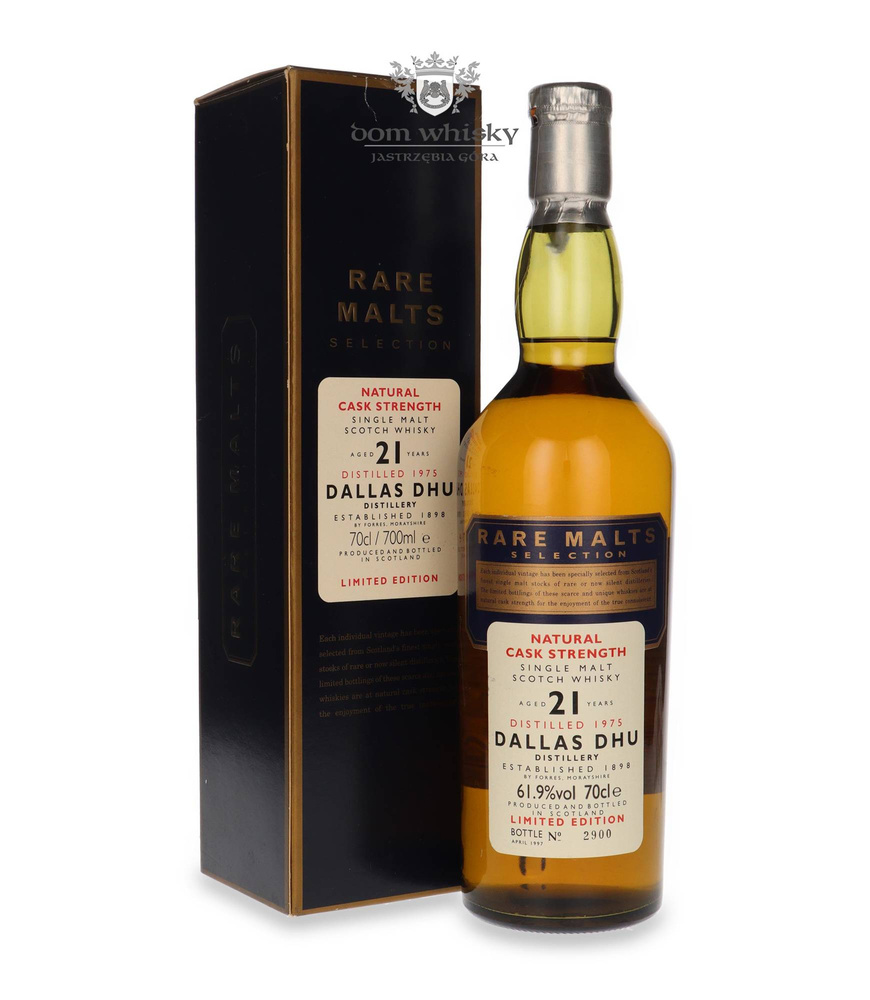 Dallas Dhu 21-letni (D.1975, B.1997) Rare Malts / 61,9% /0,7l