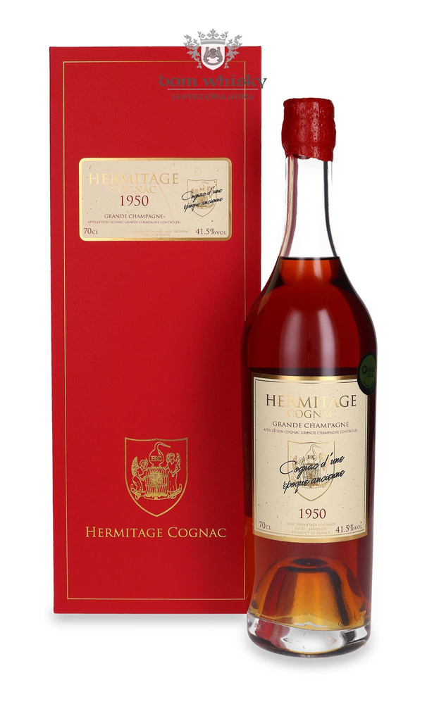 Cognac Hermitage 1950 Grande Champagne / 41.5% / 0.7l