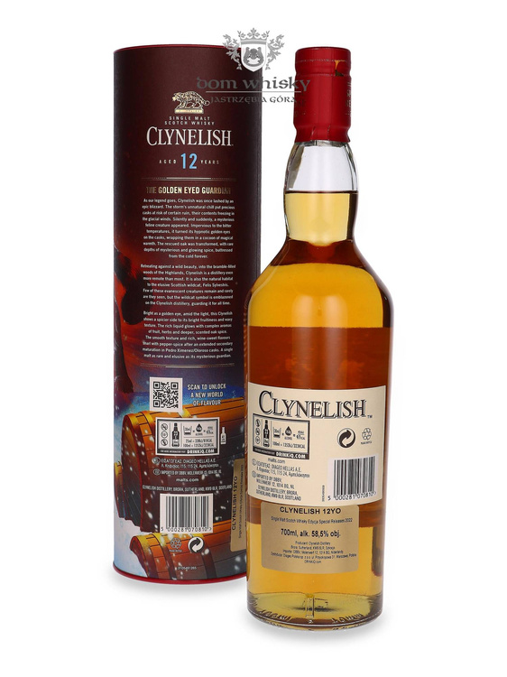 Clynelish 12-letni, Diageo Special Release 2022 / 58,5% / 0,7l