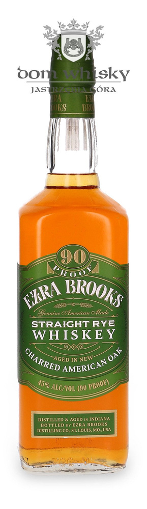 Ezra Brooks Straight Rye / 45% / 0.7l