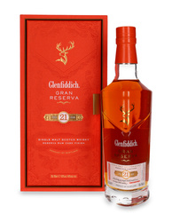 Glenfiddich 21-letni Gran Reserva Rum Cask Finish /uszkodzone opakowanie / 40% / 0,7l