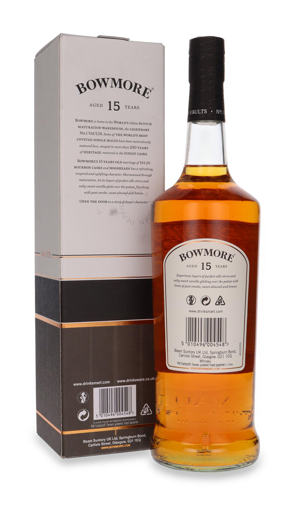 Bowmore Golden & Elegant 15-letni /43%/ 1,0l