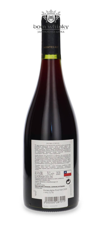 Montes Alpha Pinot Noir 2020 / 14% / 0,75l