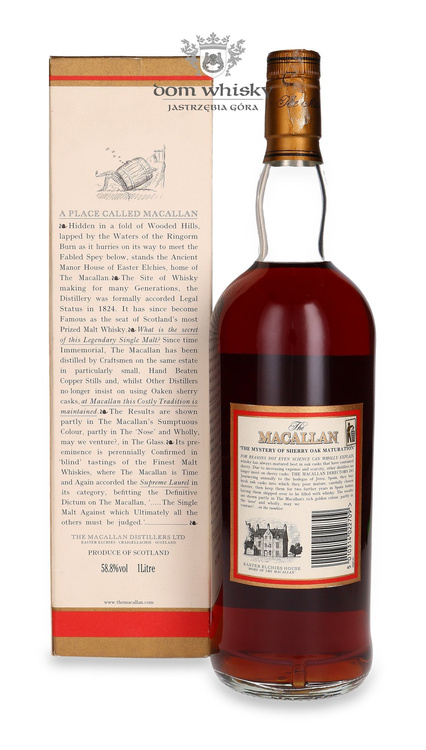 Macallan 10-letni Cask Strength / 58,8% / 1,0l