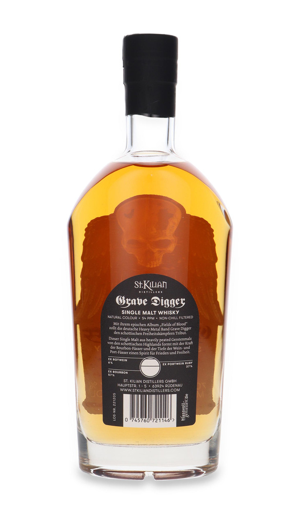 St. Kilian Grave Digger Fields of Blood Single Malt Whiskey / 47% / 0.7l