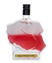 Wódka Map of Poland Vodka- Flaga / 40% / 0,7l