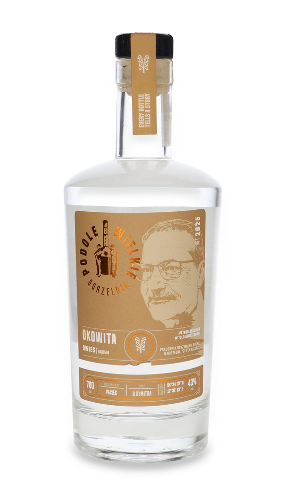 Okowita Podole Wielkie Owies Harem 2025 / 43% / 0,7l