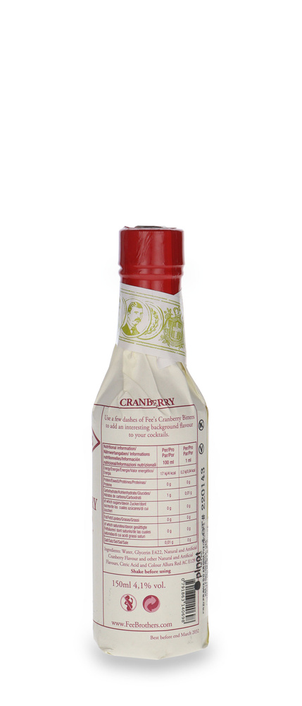 Fee Brothers Cranberry Bitters / 4.10% / 0.15l