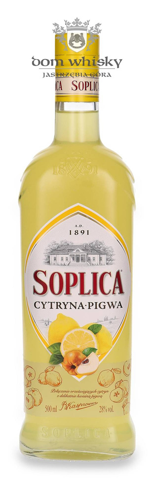 Nalewka Soplica Cytryna-Pigwa / 28% / 0,5l