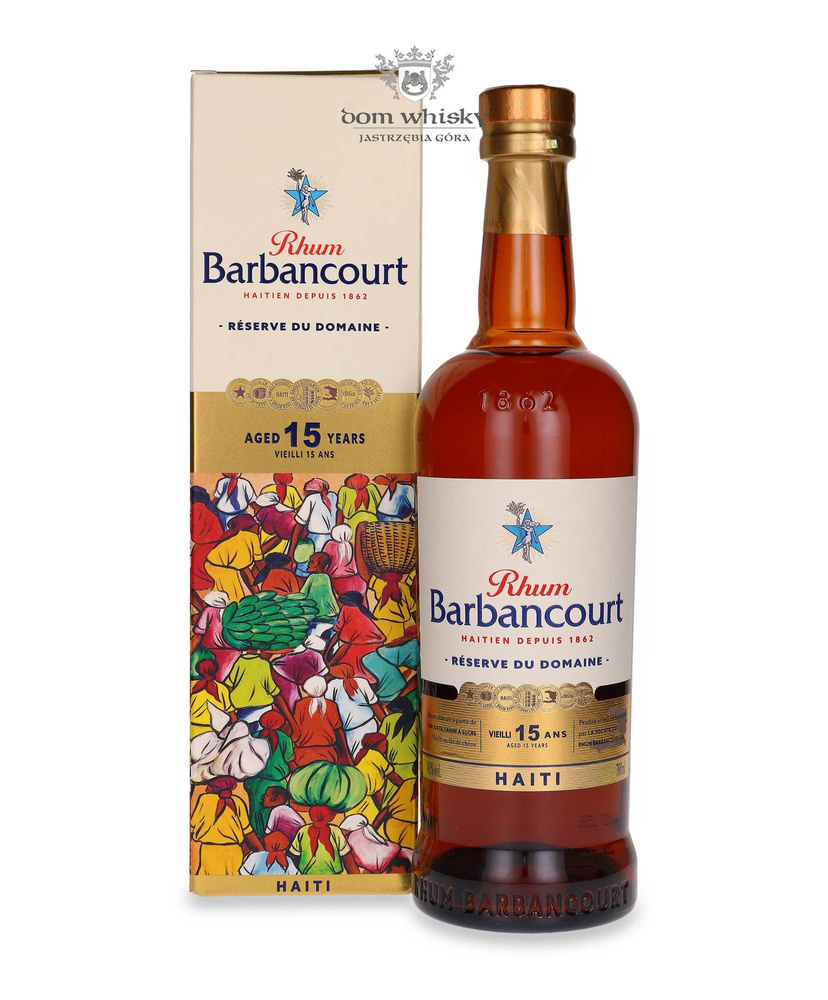 Barbancourt 15-letni Haiti Rhum / 43% / 0,7l