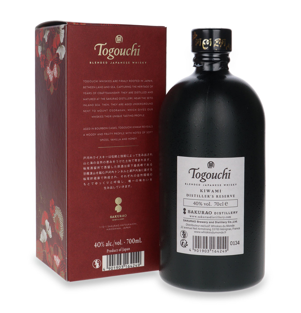 Togouchi Kiwami Distiller's Reserve Travel Retail Exclusive /40%/ 0,7l