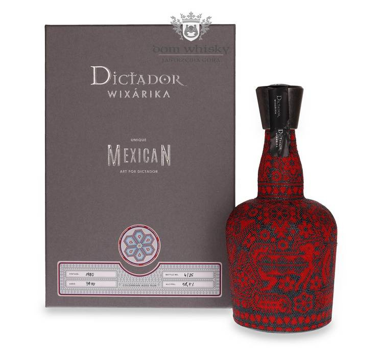 Dictador Wixarika 1980, 39-letni Rum / 58,7% / 0,7l