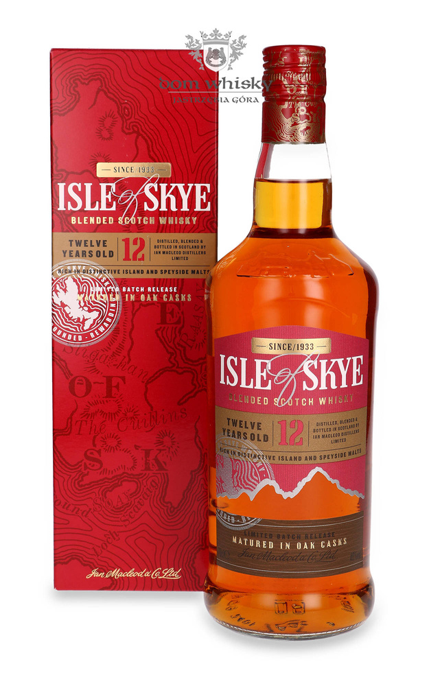 Isle of Skye 12-year-old Blended Scotch Whiskey / 40%/ 0.7l