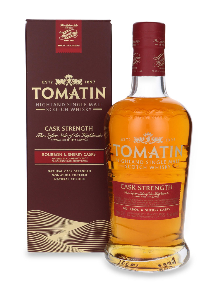 Tomatin Cask Strength Bourbon & Sherry Casks / 57.5% / 0.7l