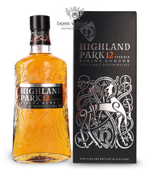 Zestaw Highland Park 12-letni Viking Honour / 40% / 0,7l & Piper-Heidsieck Cuvee Brut Lipstick Edition / 12% / 0,75l