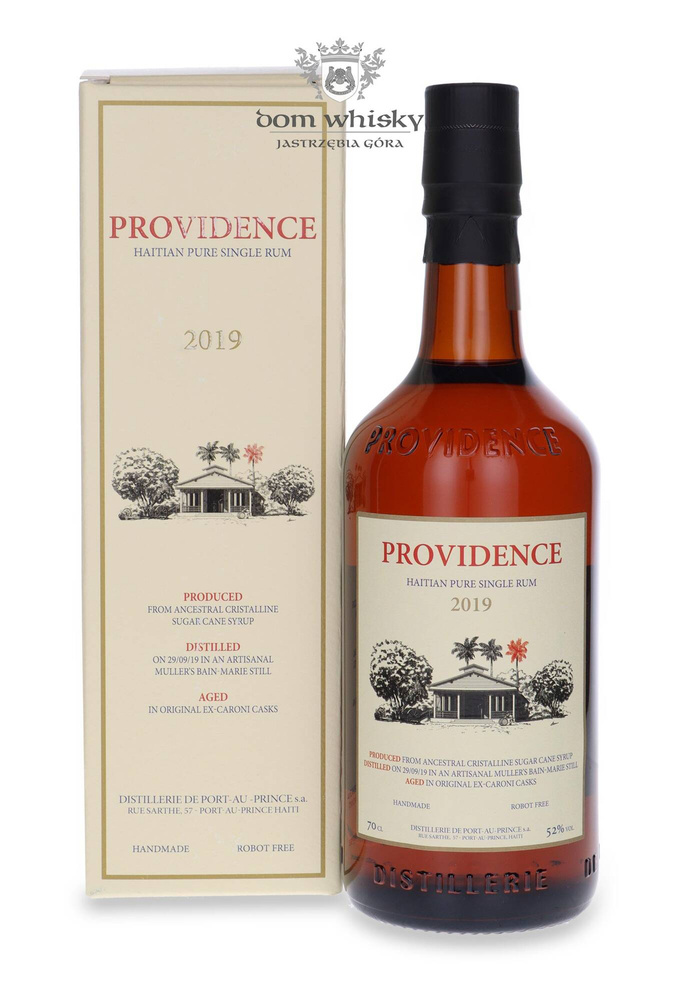 Providence Haitian Pure Single 2019 Haiti Rum / 52% / 0.7l