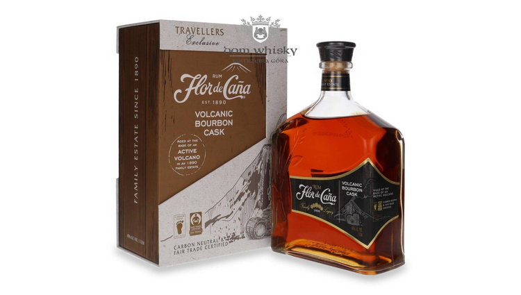 Flor de Cana Volcanic Bourbon Cask Rum (Nicaragua) / 40% / 1,0l