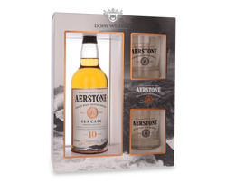 Aerstone Sea Cask 10 years + 2 glasses / 40% / 0.7l
