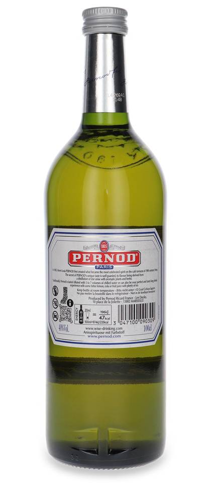 Pernod Paris Liqueur / 40% / 1,0l