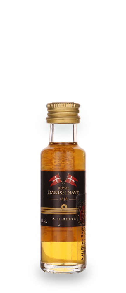 A.H. Riise Royal Danish Navy Rum /miniaturka/ 55%/ 0,02l