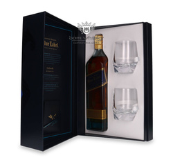 Johnnie Walker Blue Limited Edition Design + 2 szklanki / 40% / 0,7l