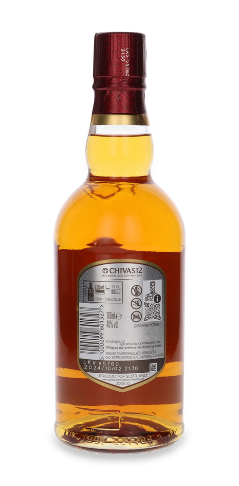 Chivas Regal 12 years /unpacked/ 40% / 0.7l