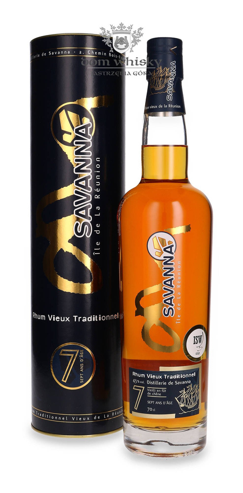 Savanna 7-year-old Traditionnel Vieux Rum / 43% / 0.7l