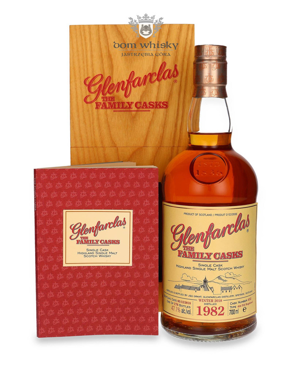 Glenfarclas The Family Casks 1982 (Bottled 2018) / 47,1% / 0,7l