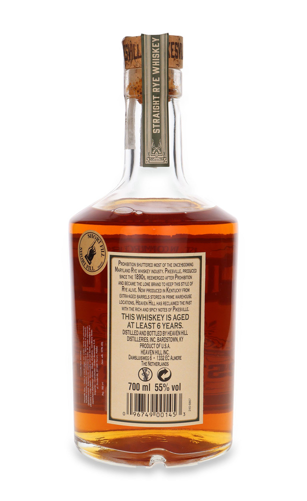 Pikesville 6-letni Straight Rye Whiskey / 55% / 0,7l