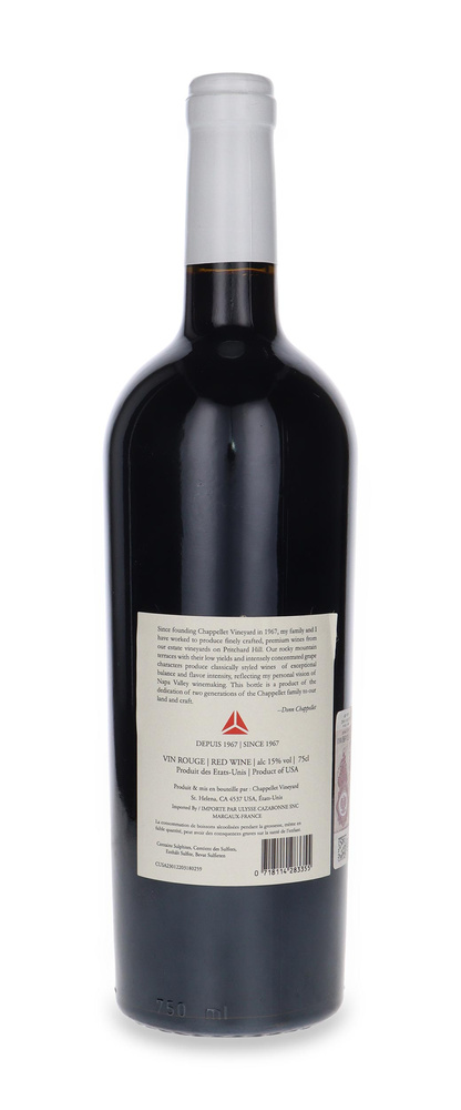 Chappellet Cabernet Sauvignon 2019 /15% / 0,75l