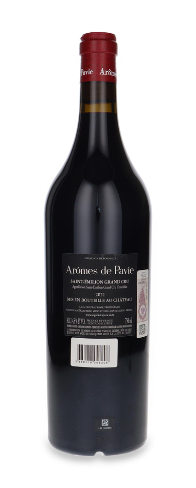 Aromes de Pavie Saint-Emilion Grand Cru 2021 / 14.5% / 0.75 L
