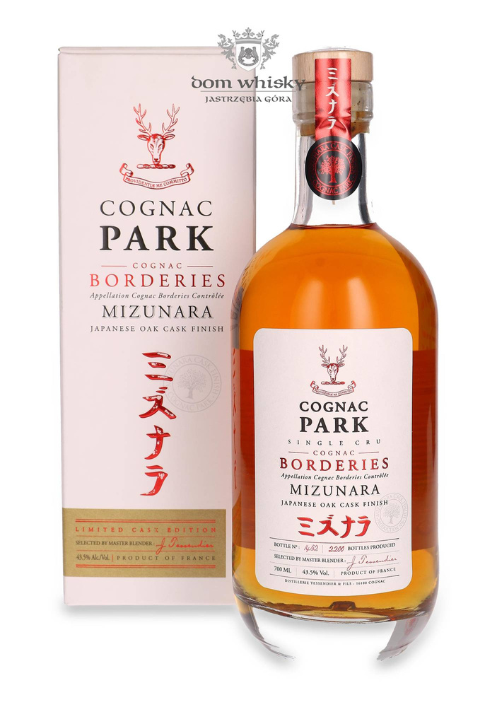 Cognac Park Borderies Mizunara Finish / 43,5%/ 0,7l