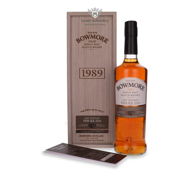 Bowmore 24-letni (D.1989, B.2014) Fèis Ìle Edition / 53,3%/ 0,7l	