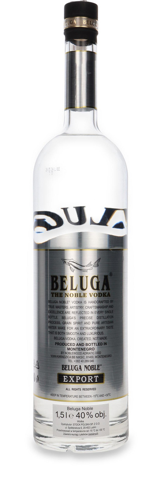 Beluga Noble Vodka / 40% / 1.5l