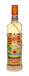 Coruba Overproof Jamaica rum / 74% / 0.7l
