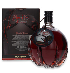 Baba Yaga Devil's Blood Vodka & Cherry /bez opakowania / 33,3% / 1,0l