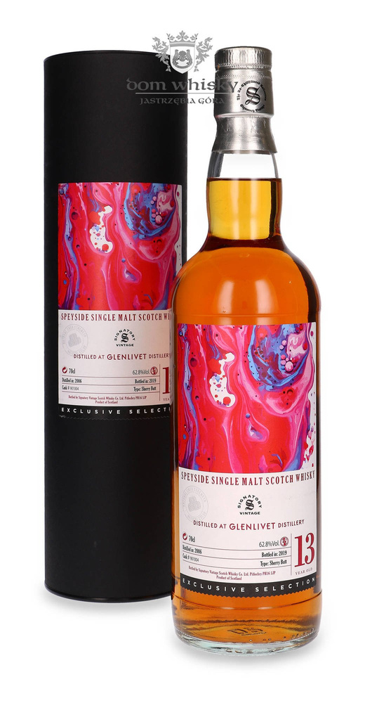 The Glenlivet 13-year-old (D.2006, B.2019) Signatory Vintage / 62.8%/ 0.7l