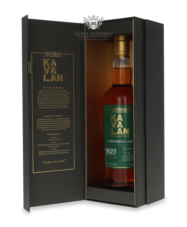 Kavalan Solist Ex-Bourbon Cask (Taiwan) / 57,1%/ 0,7l