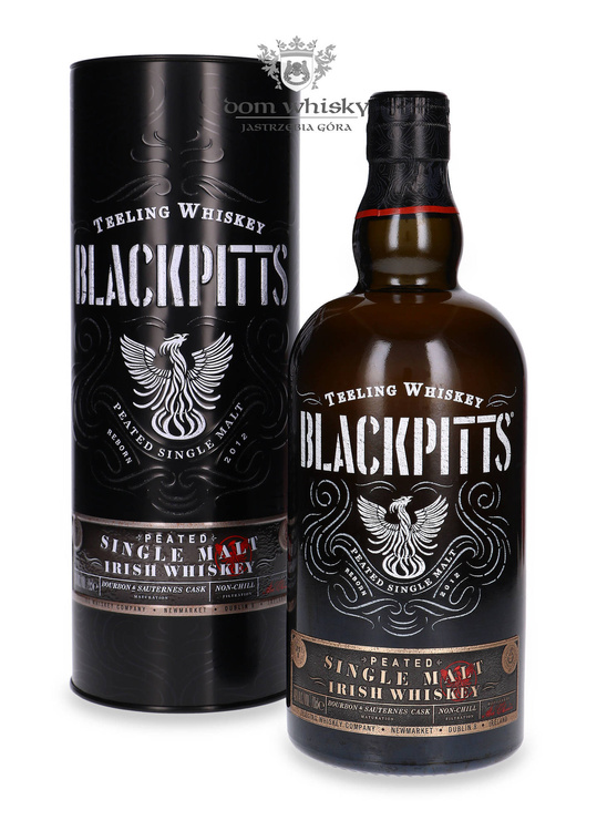 Teeling Blackpitts Peated Irish Single Malt Whiskey / 46%/ 0,7l		