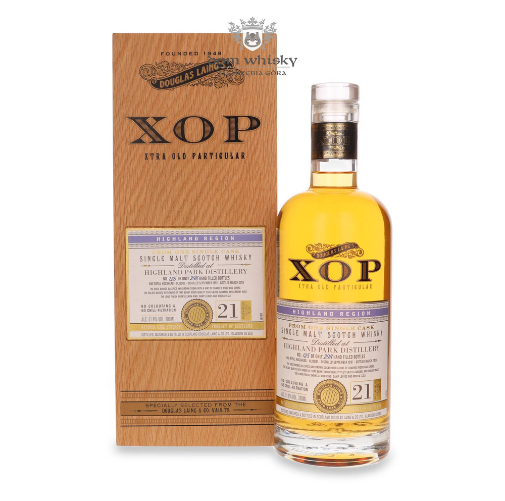 Highland Park 21-year-old (D.1997, B.2019) Douglas Laing's XOP / 51.9% / 0.7l
