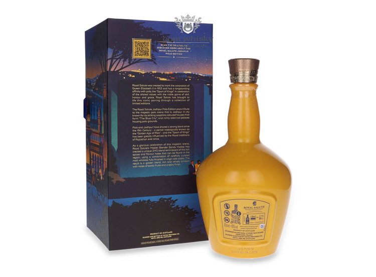 Chivas Royal Salute 21-letni The Jodhpur Polo Edition / 40% / 0,7l