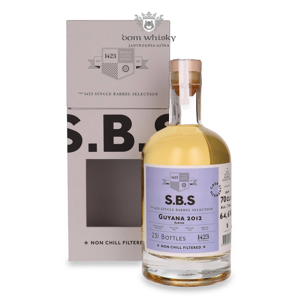 Rum SBS Guyana 2012 Albion / 64.6% / 0.7l