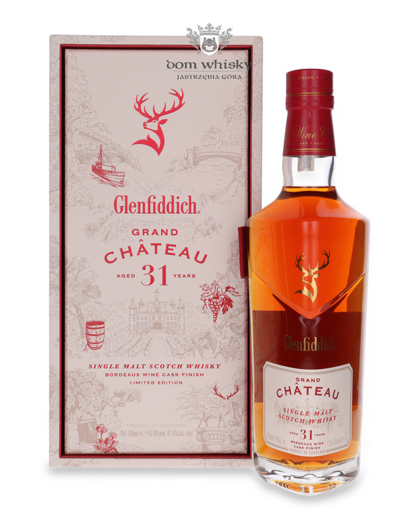 Glenfiddich Grand Chateau 31-letni Bordeaux Wine Cask Finish / 47,6% /0,7l