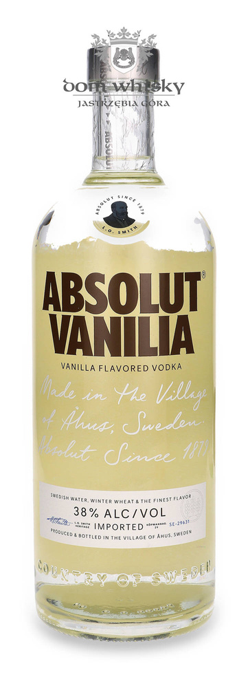 Wódka Absolut Vanilia / 38% / 1,0l