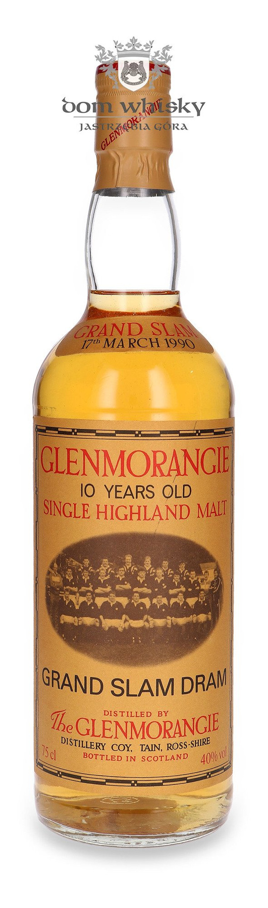 Glenmorangie 10-letni Grand Slam 1990 40% 0,75l Whisky