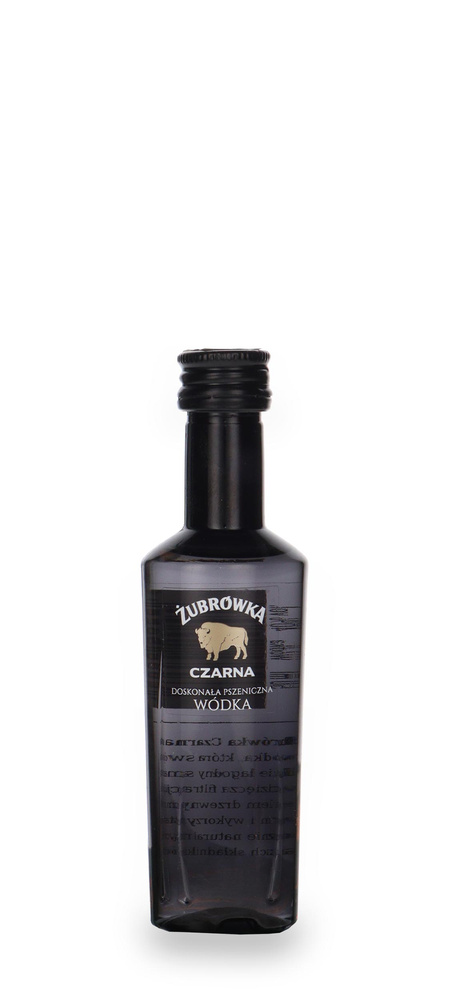 Wódka Żubrówka Czarna PET / miniaturka / 40% / 0,05l